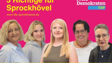 5 Richtige für Sprockhövel